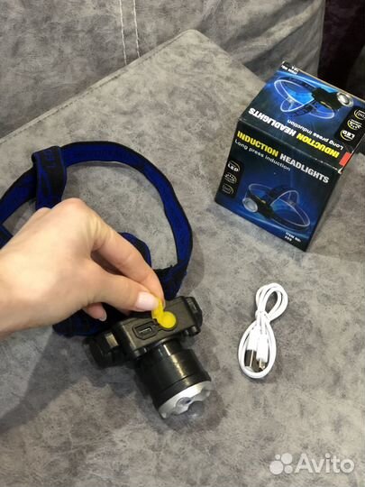 Налобный фонарик Новый