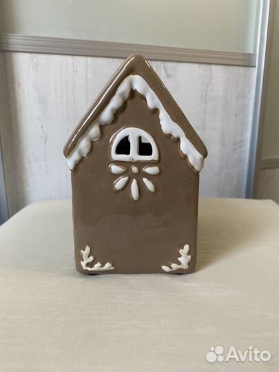 Керамический домик подсвечник IB laursen