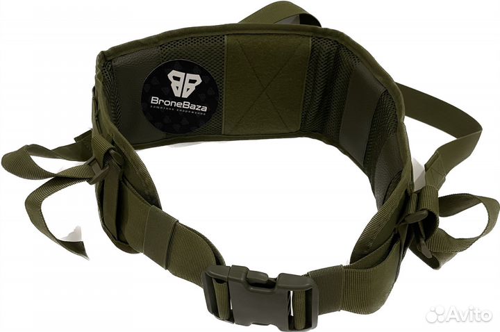 Тактический пояс разгрузочный на лямках