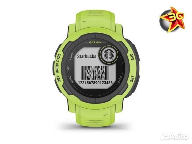 Часы Garmin Instinct 2 Electric Lime 010-02626-01