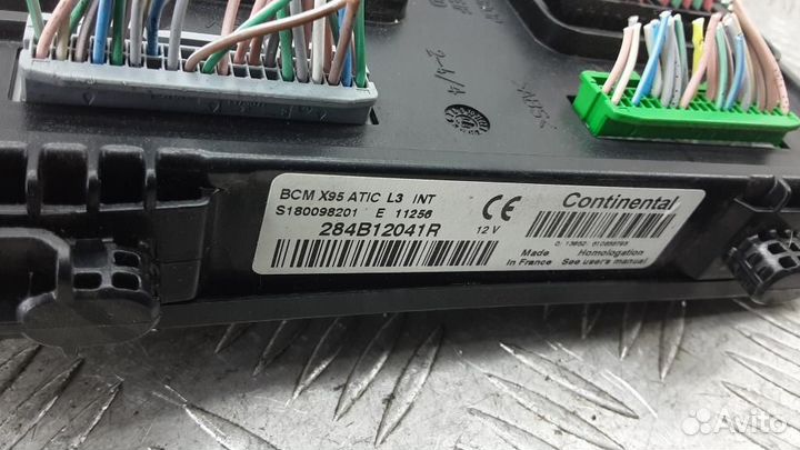 Блок комфорта Renault Megane