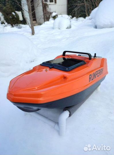 Прикормочный карповый кораблик Runferry Solo Mini