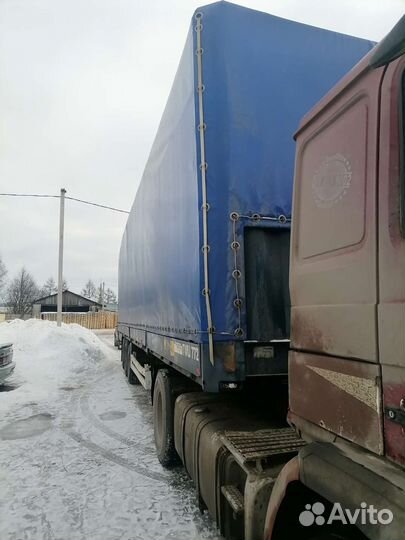 Тент на полуприцеп кроне