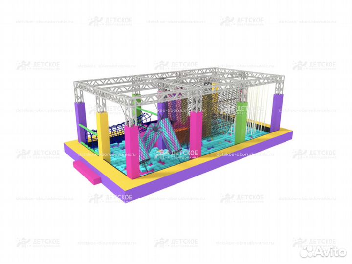 Ниндзя парки нк-4, детская игровая зона