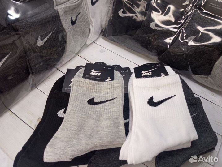 Носки nike высокие