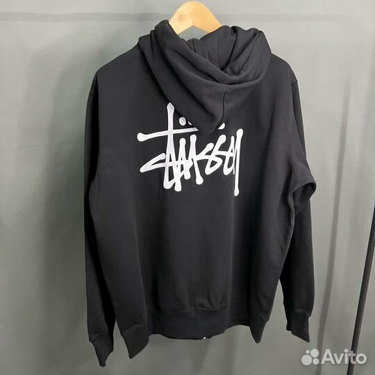 Зип худи Stussy Basic Logo SS23