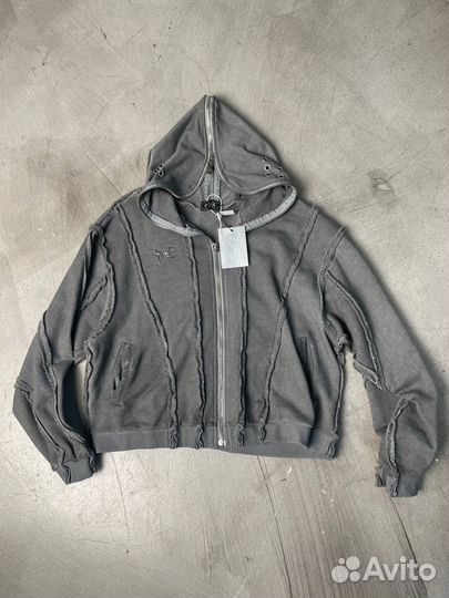 Зип худи Thug club opium y2k