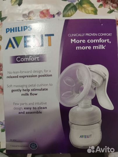Avent Молокоотсос Philips ручной базовый Comfort