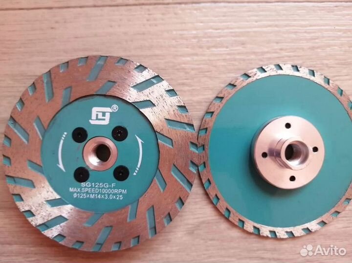 Алмазный мультидиск диск по граниту D125