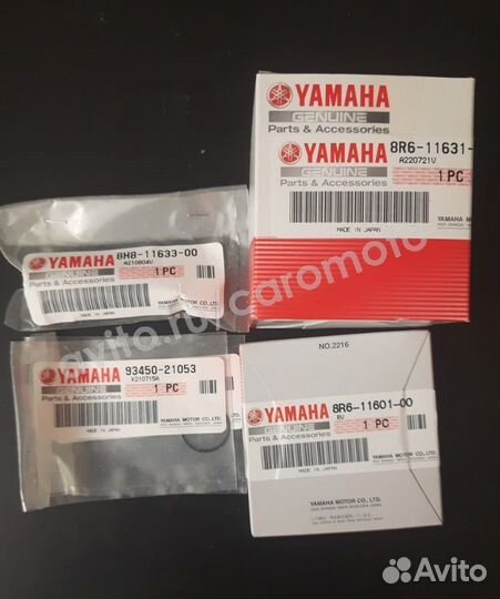 Поршень стандартный в сборе Yamaha 8R6-11631-00-95