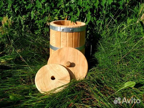 Кадка дубовая 50 л