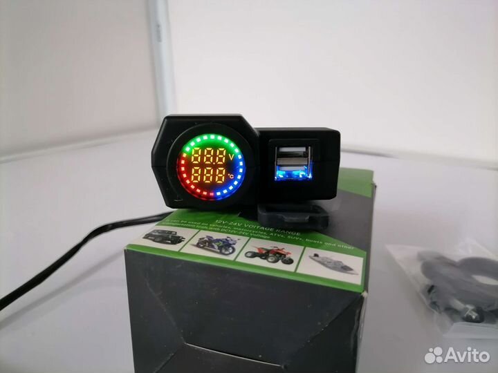 Usb зарядка для мотоцикла 12V В Наличии