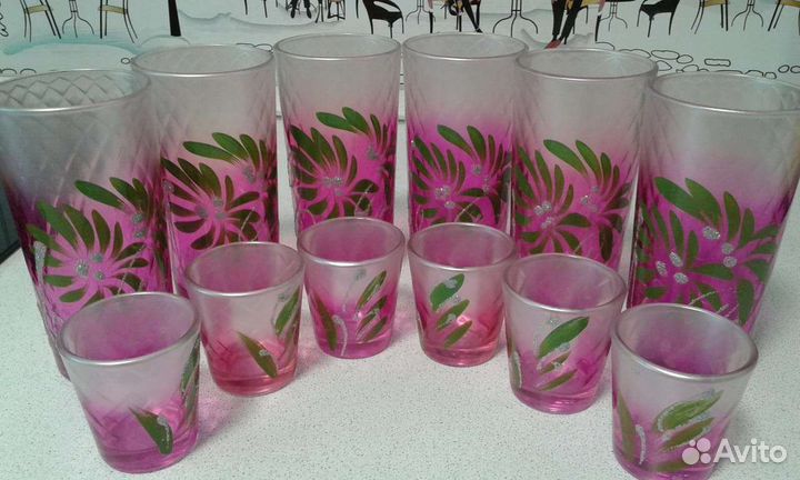 Наборы,стаканы,стопки/рюмки