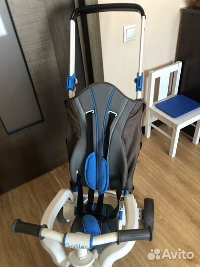 Велосипед трехколесный Galileo складной 4 в 1