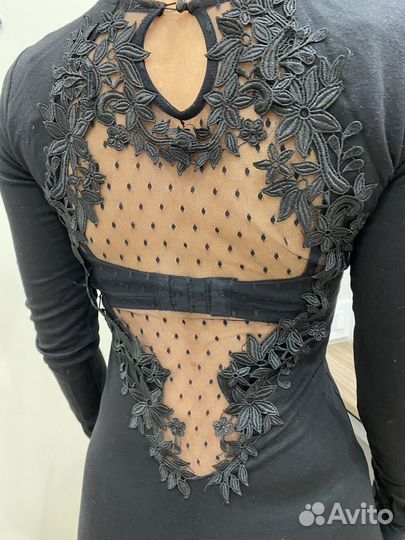 Платье черное