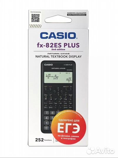 Калькулятор casio fx 82es plus