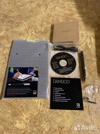 Графический планшет wacom bamboo pen CTL-460