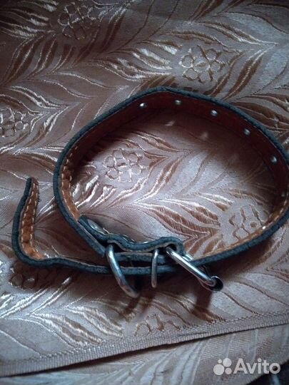 Ошейник для собак натуральная кожа