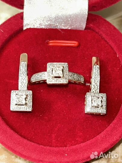 Золотой комплект 585