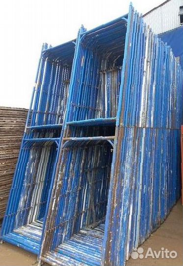 Леса рамные высотой до 40м б.у