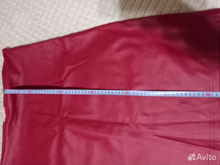 Юбка из экокожи р 48 50