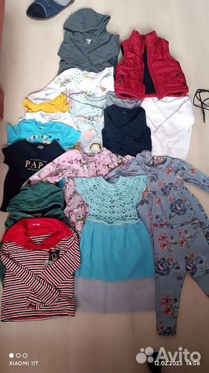 Вещи пакетом на девочку 92