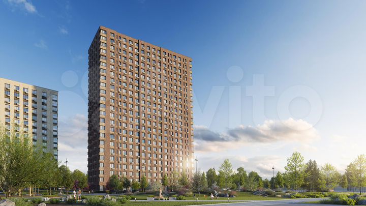 1-к. апартаменты, 38,4 м², 15/23 эт.