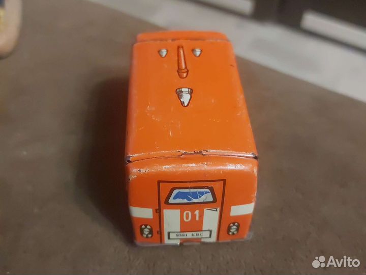 Игрушки СССР пожарная машини Киров