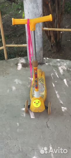Самокат детский трехколесный