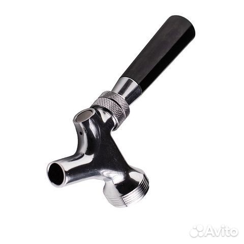 Кран пивной без компенсатора и крепления, хром