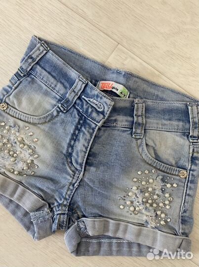 Шорты джинсовые для девочки