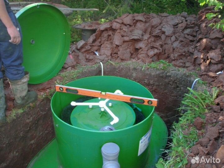 Септик эко Кристалл Даолос 3 переливной