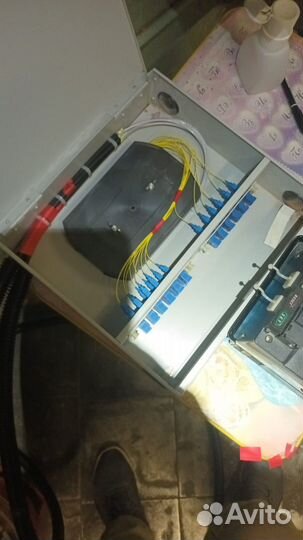 Ремонт оптоволокна(сварка,измерение волс)