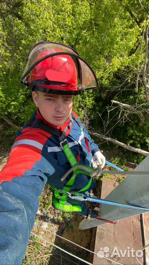 Электрик, монтаж сип-кабеля