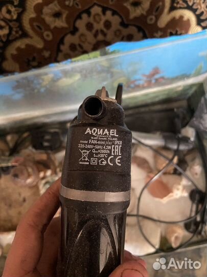 Аквариум 50 литров с фильтром и нагревателем