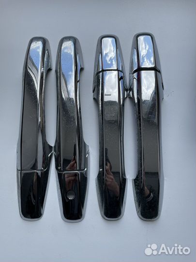 Хромированные накладки на ручки дверей Civic 4d