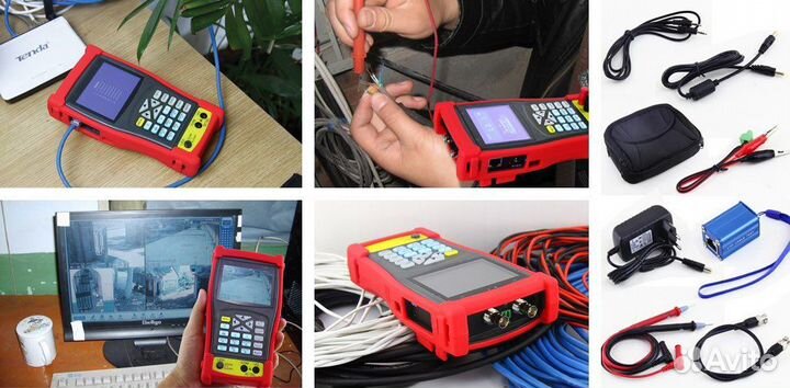 Тестер систем видеонаблюдения Noyafa NF-701