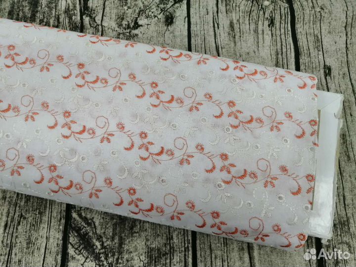 Ткань шитье хлопок СССР