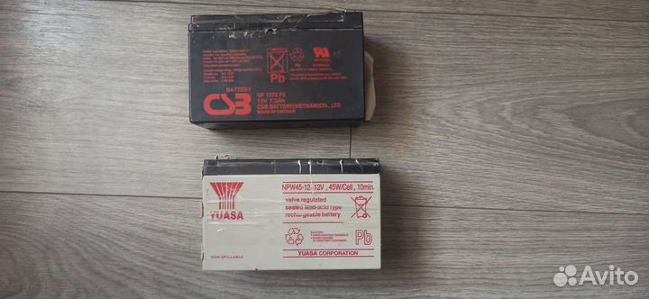 Аккумуляторы для ибп 12v
