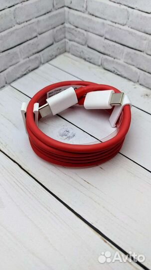 Зарядный кабель для OnePlus, красный