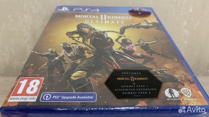 Mortal Kombat 11 ultimate ps4 Новый диск