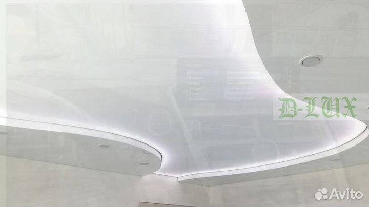 Потолок натяжной/монтаж