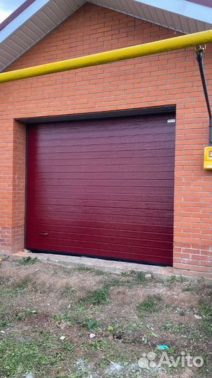 Секционные гаражные ворота