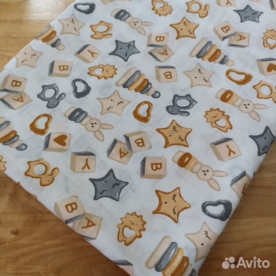 Муслин двухслойный