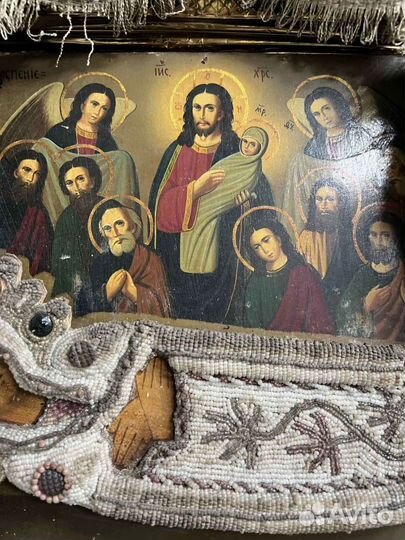 Икона Успение Пресвятой Богородицы 19 век