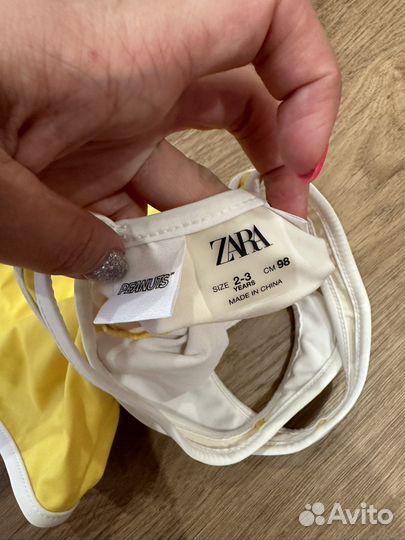 Купальник для девочки zara 98