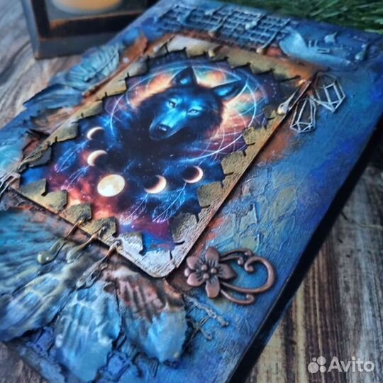 Блокнот ручной работы (состаренные страницы)