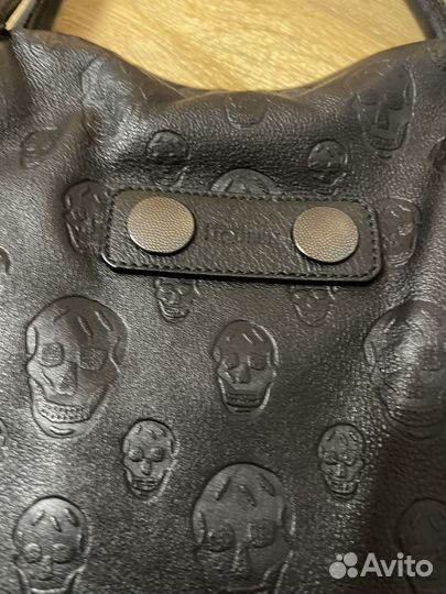 Alexander mcqueen сумка больщая с черепами