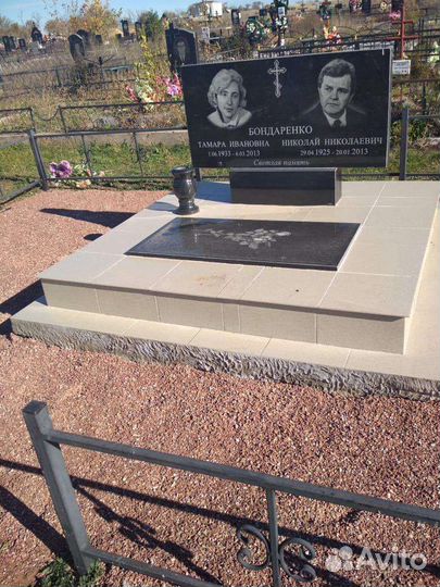 Гранитный памятник под ключ