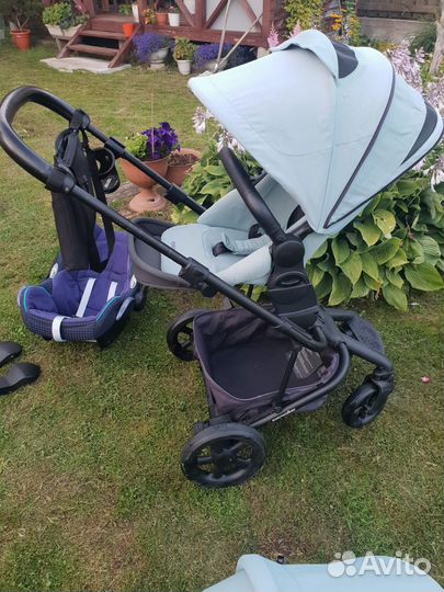 Коляска 2в1 easywalker и автолюлька maxi-cosi